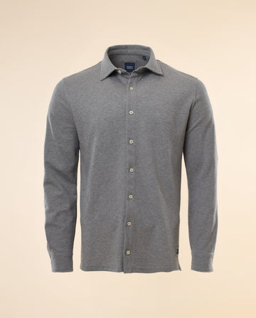 Grey Casual Shirt 100% Cotton